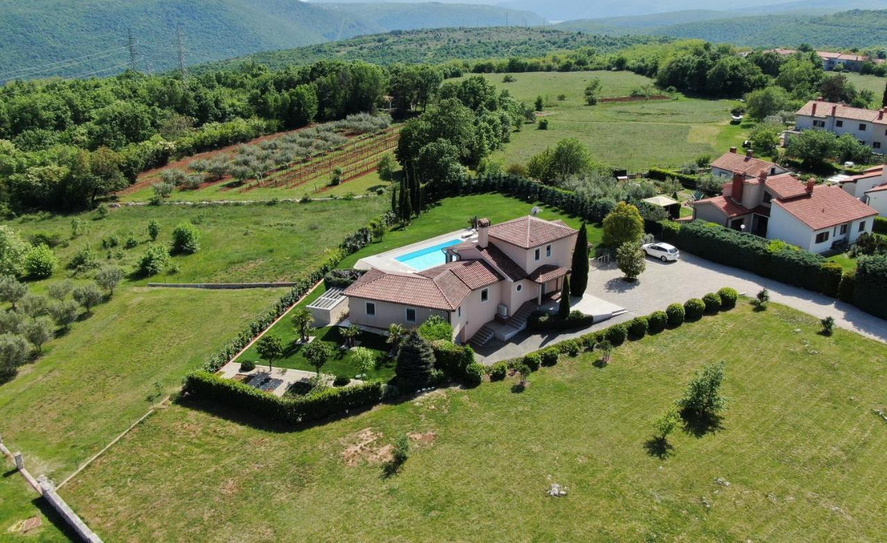 Villa Labin In Zartinj - Luxury Privacy Heated Pool With Auto Cover Dış mekan fotoğraf